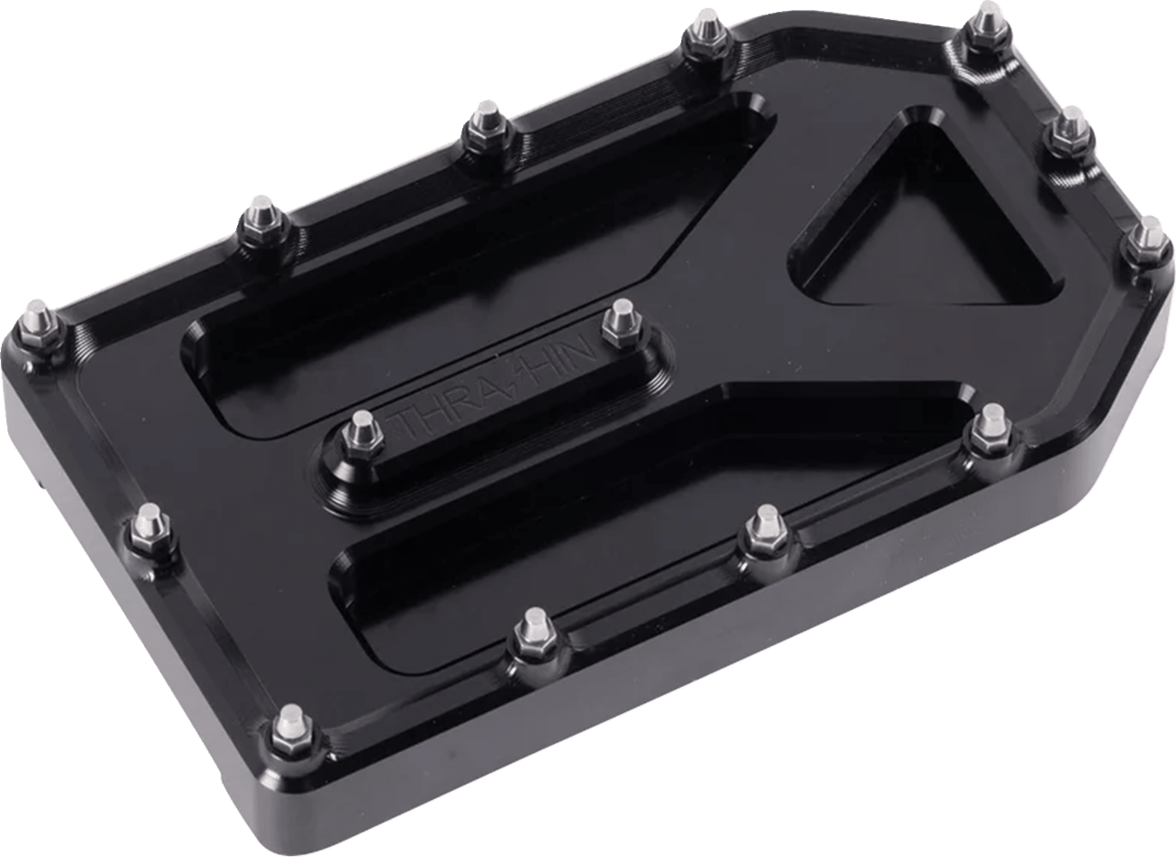 THRASHIN SUPPLY CO.-Aggressor Brake Pedal Pad - MetalCore Harley Supply