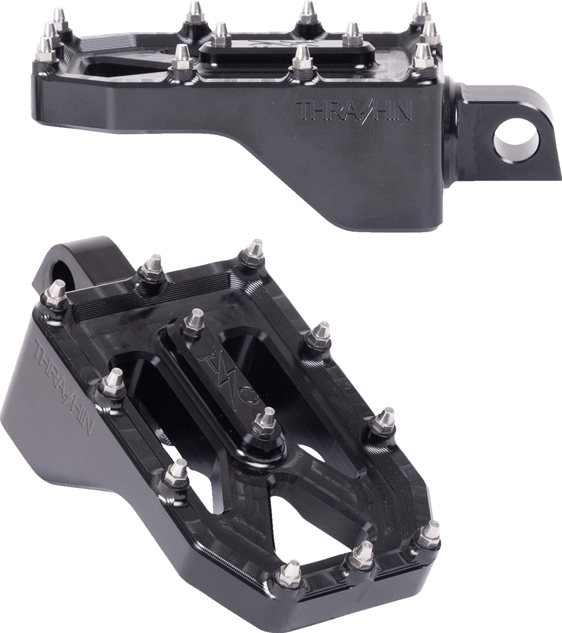 THRASHIN SUPPLY CO.-Aggressor Foot Pegs Rear - MetalCore Harley Supply