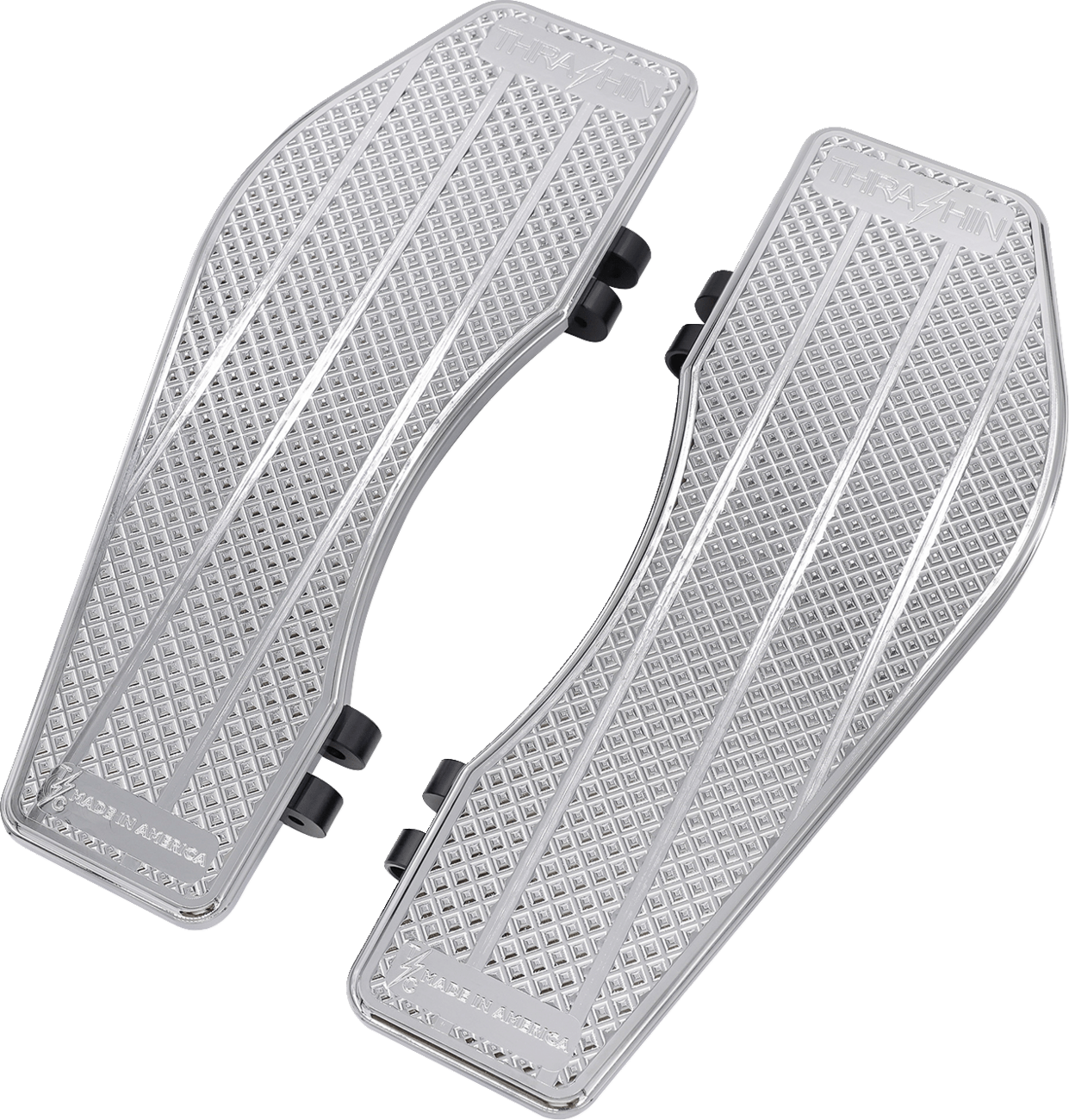 THRASHIN SUPPLY CO.-Bagger Driver Floorboards - MetalCore Harley Supply