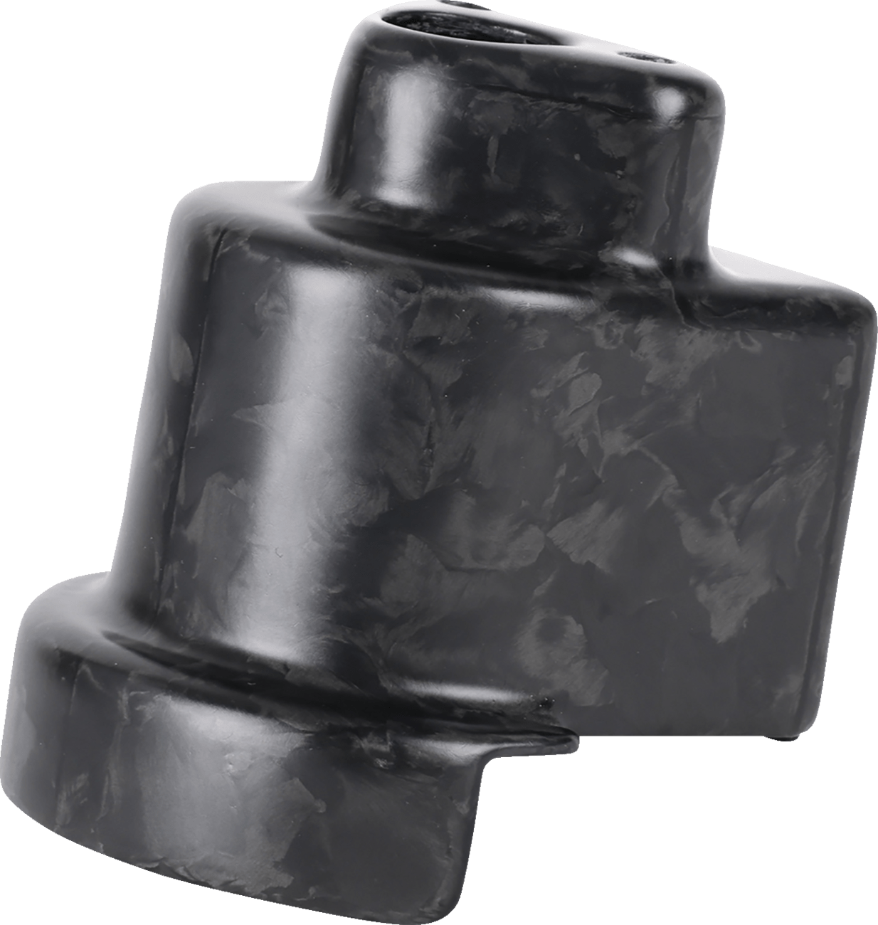 THRASHIN SUPPLY CO.-Carbon Fiber Steering Lock Cover - MetalCore Harley Supply