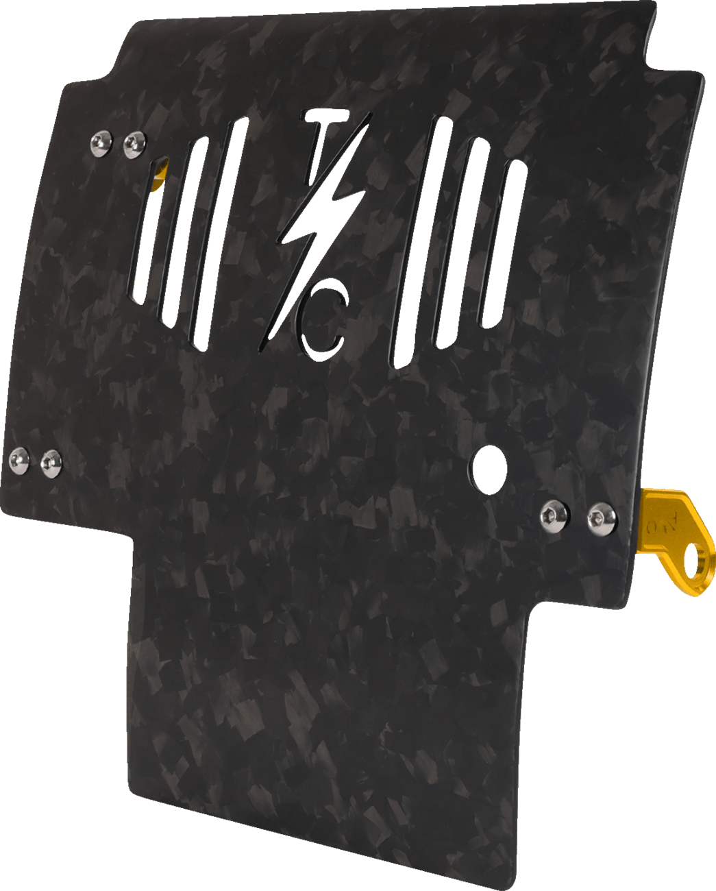 THRASHIN SUPPLY CO.-Forged Carbon Fiber Skid Plate - MetalCore Harley Supply