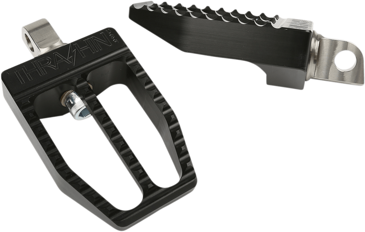 THRASHIN SUPPLY CO.-Militant Footpegs / Standard Male & M8-Footpegs-MetalCore Harley Supply