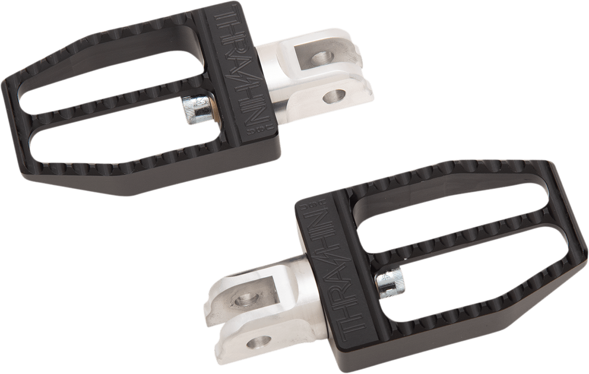 THRASHIN SUPPLY CO.-Militant Footpegs / Standard Male & M8-Footpegs-MetalCore Harley Supply