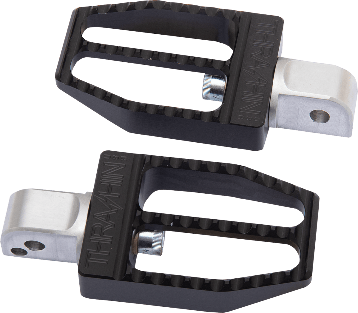 THRASHIN SUPPLY CO.-Militant Footpegs / Standard Male & M8-Footpegs-MetalCore Harley Supply