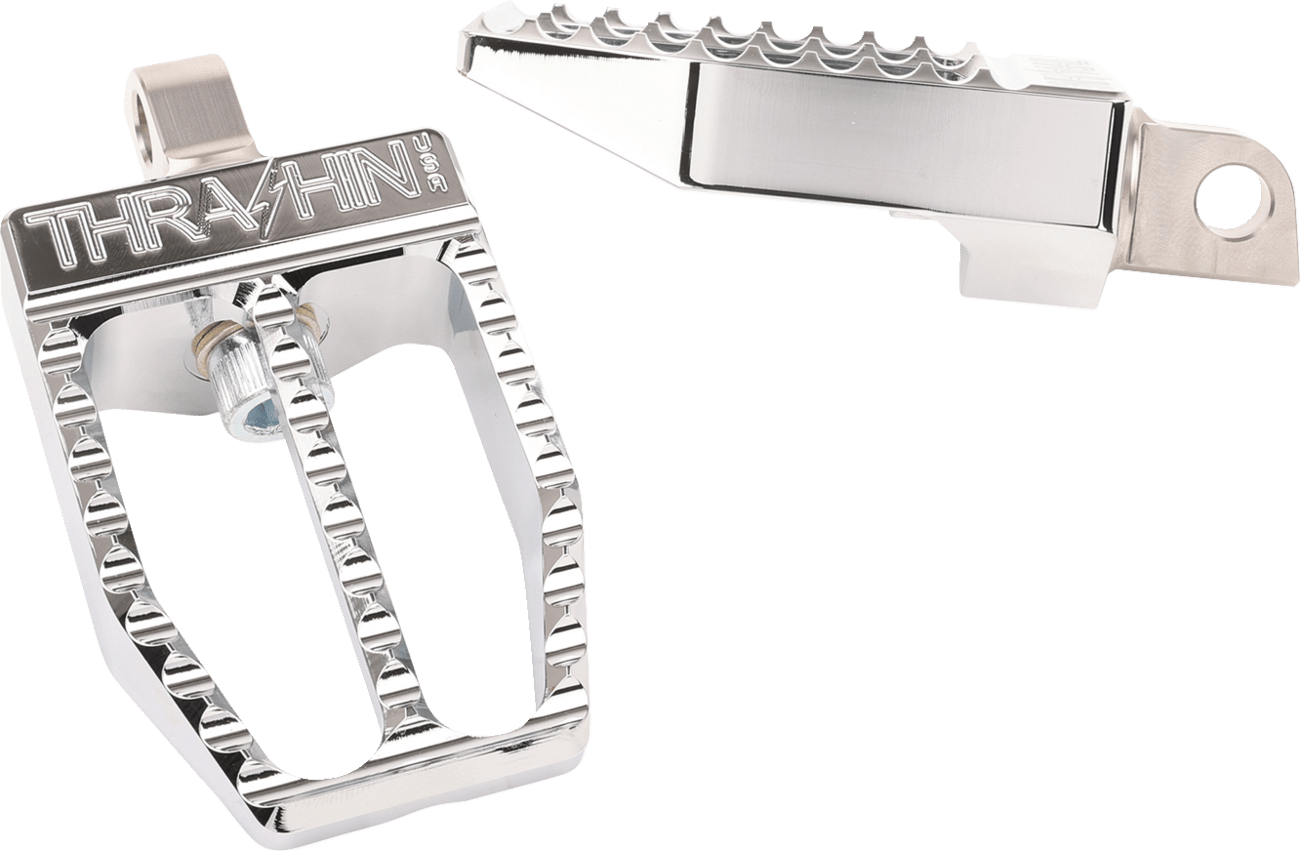 THRASHIN SUPPLY CO.-Militant Footpegs / Standard Male & M8-Footpegs-MetalCore Harley Supply