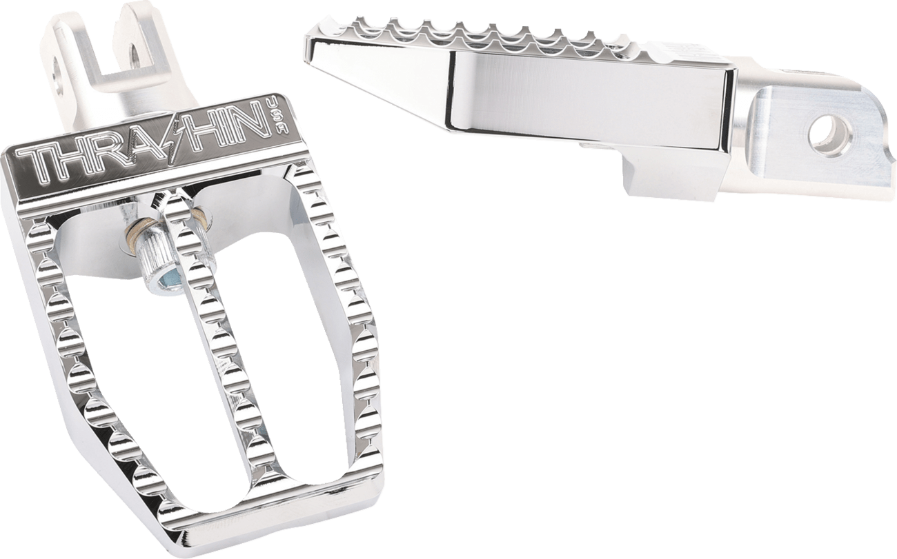 THRASHIN SUPPLY CO.-Militant Footpegs / Standard Male & M8-Footpegs-MetalCore Harley Supply