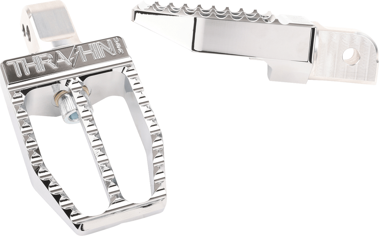 THRASHIN SUPPLY CO.-Militant Footpegs / Standard Male & M8-Footpegs-MetalCore Harley Supply