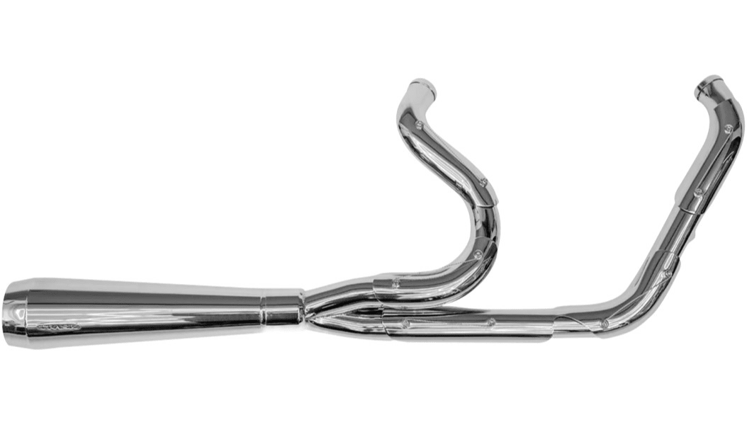TRASK - Assault 2:1 Exhaust FXR - Polished - MetalCore Harley Supply
