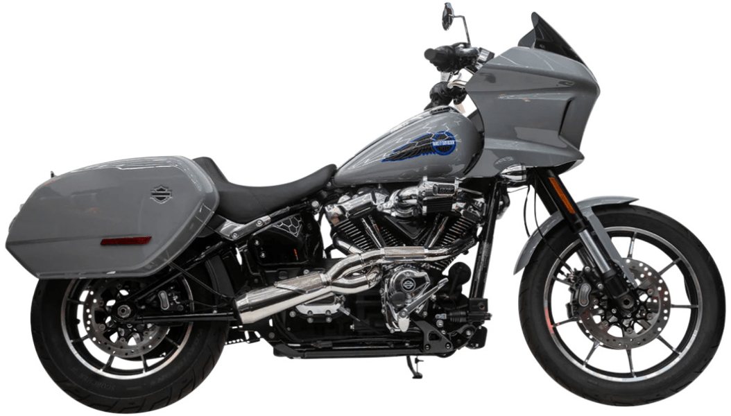 TRASK - Big Sexy 2:1 Exhaust - Polished Stainless - MetalCore Harley Supply