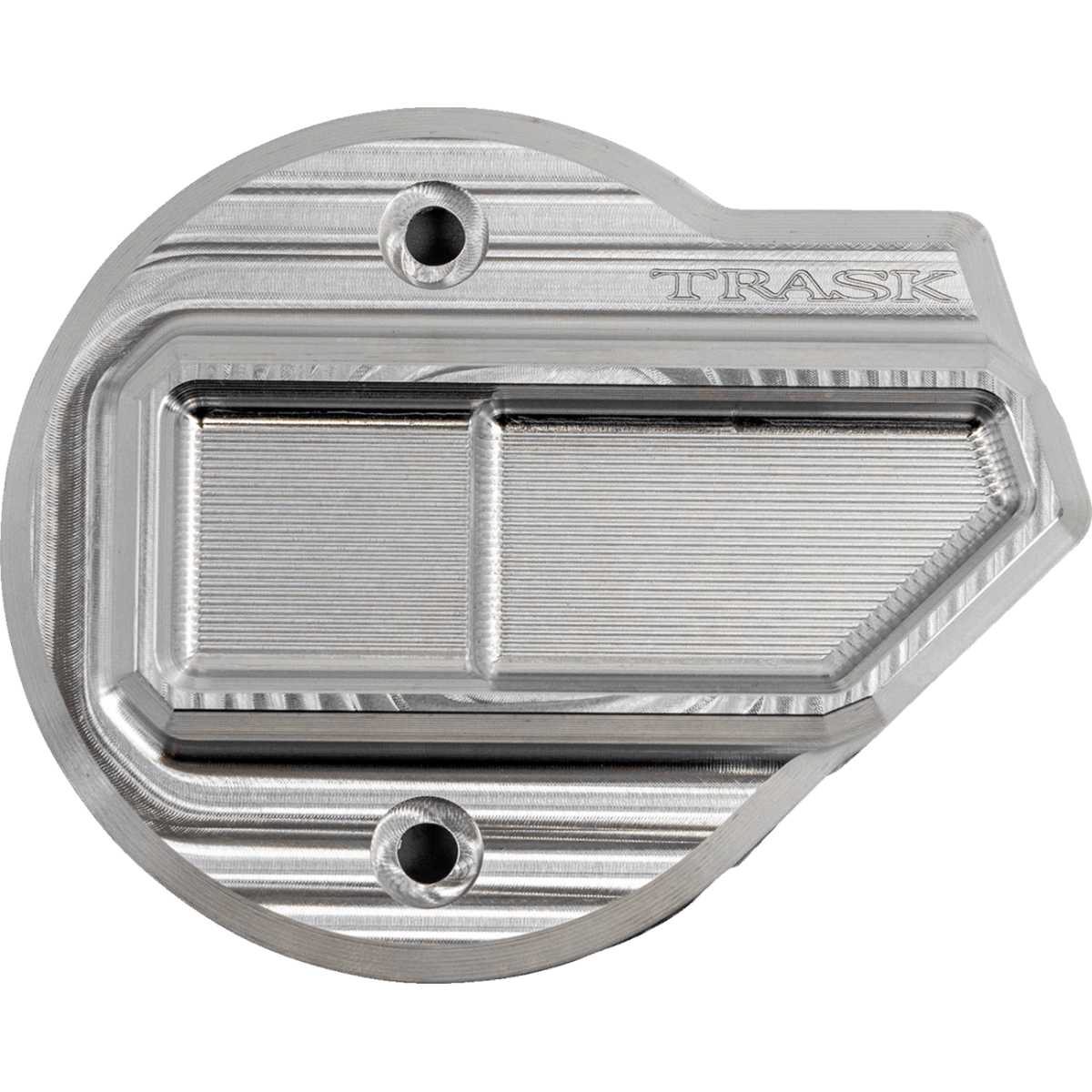 TRASK - VVT Recon Cam Timing Cover - Raw Aluminum - Cam Cover - MetalCore Harley Supply