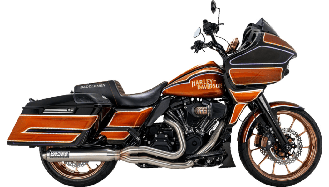 VANCE & HINES-2-into-1 Supersport PCX™ Exhaust System / M8 Bagger-Exhaust - 2 into 1-MetalCore Harley Supply