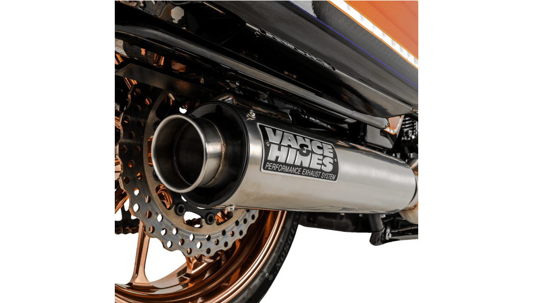 VANCE & HINES-2-into-1 Supersport PCX™ Exhaust System / M8 Bagger-Exhaust - 2 into 1-MetalCore Harley Supply