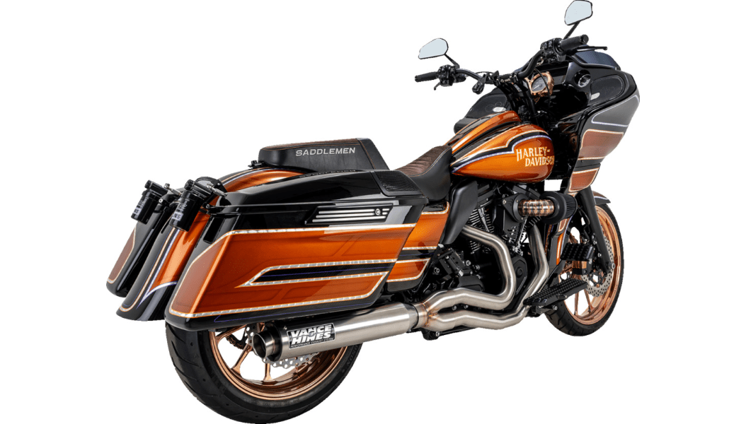 VANCE & HINES-2-into-1 Supersport PCX™ Exhaust System / M8 Bagger-Exhaust - 2 into 1-MetalCore Harley Supply