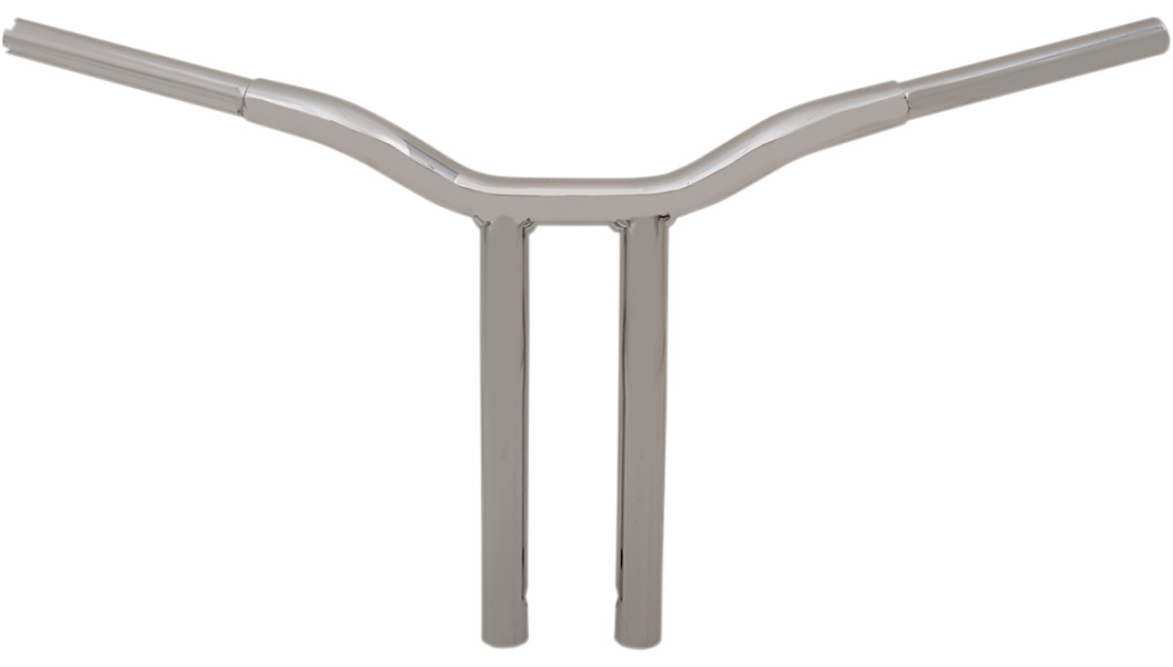 LA CHOPPERS-1 1/4" One Piece Kage Fighter Pull Back T bars / Chrome-Handlebars / Risers-MetalCore Harley Supply