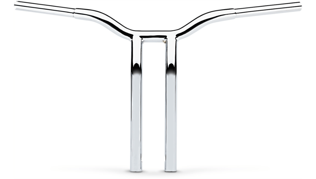LA CHOPPERS-1 1/4" One Piece Kage Fighter Pull Back T bars / Chrome-Handlebars / Risers-MetalCore Harley Supply