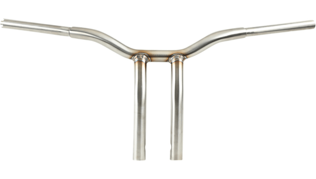 LA CHOPPERS-1 1/4" One Piece Kage Fighter Pull Back T bars / Stainless Steel-Handlebars / Risers-MetalCore Harley Supply