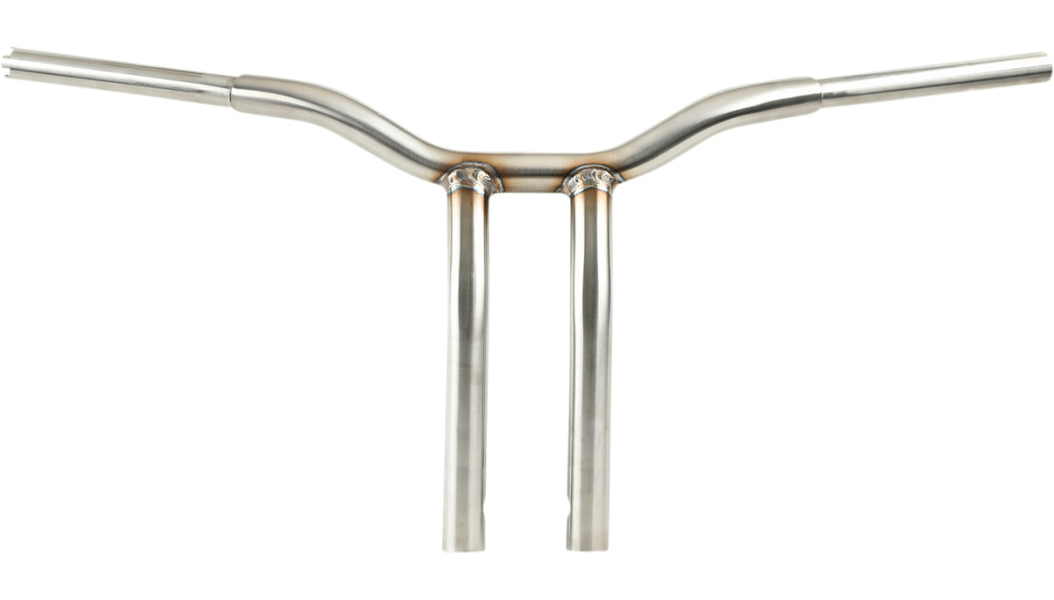 LA CHOPPERS-1 1/4" One Piece Kage Fighter Pull Back T bars / Stainless Steel-Handlebars / Risers-MetalCore Harley Supply
