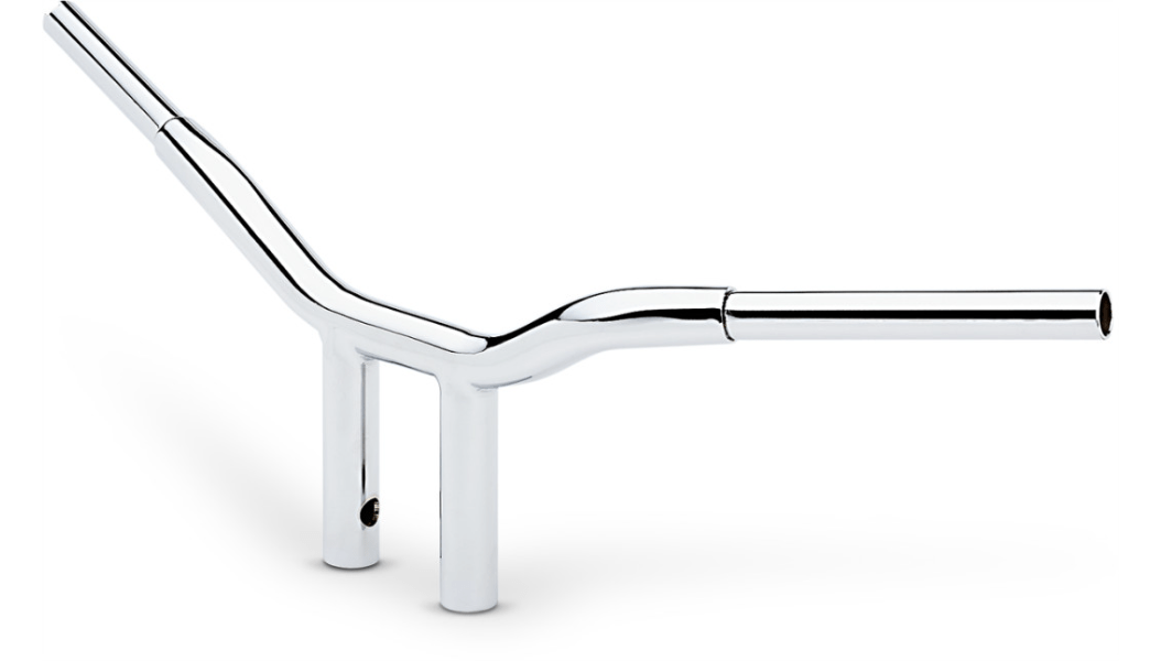 LA CHOPPERS-1 1/4" One Piece Kage Fighter T bars / Chrome-Handlebars / Risers-MetalCore Harley Supply