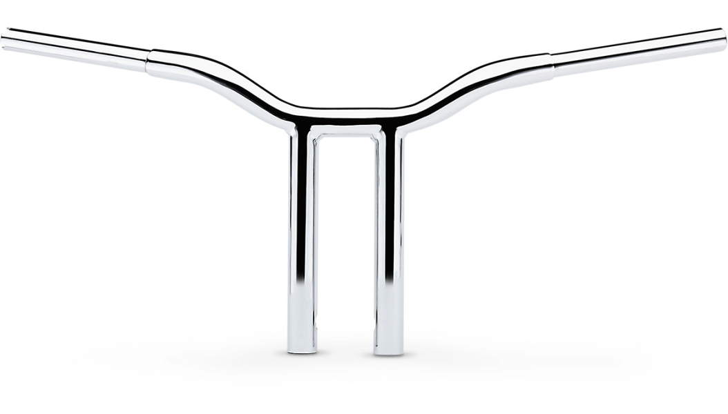 LA CHOPPERS-1 1/4" One Piece Kage Fighter T bars / Chrome-Handlebars / Risers-MetalCore Harley Supply