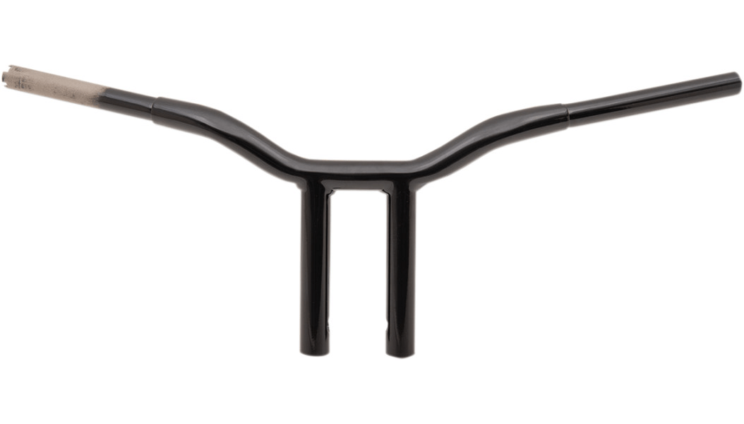 LA CHOPPERS-1 1/4" One Piece Kage Fighter T bars / Gloss Black-Handlebars / Risers-MetalCore Harley Supply