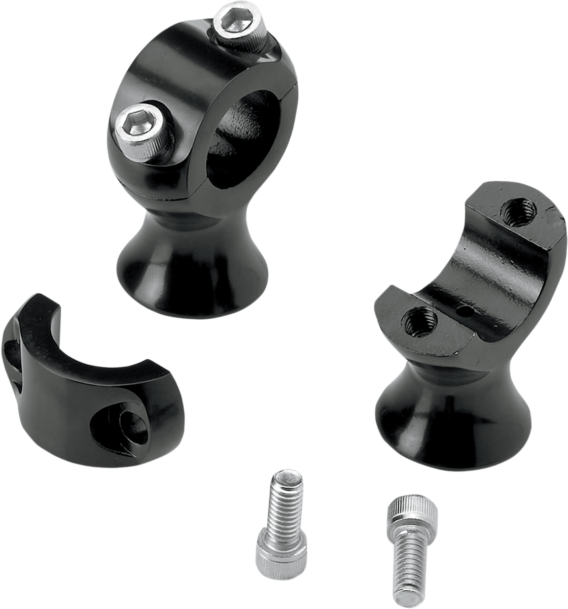 BILTWELL-1-3/4" Slimline Handlebar Risers / 1" Bars-Risers-MetalCore Harley Supply