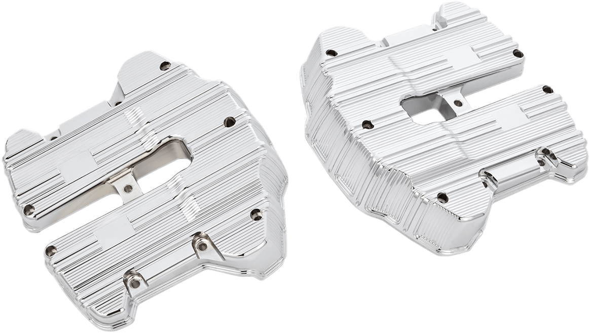 ARLEN NESS-10 Gauge Rocker Box Top Covers / M8 | Twin Cam-Rocker Box Covers-MetalCore Harley Supply