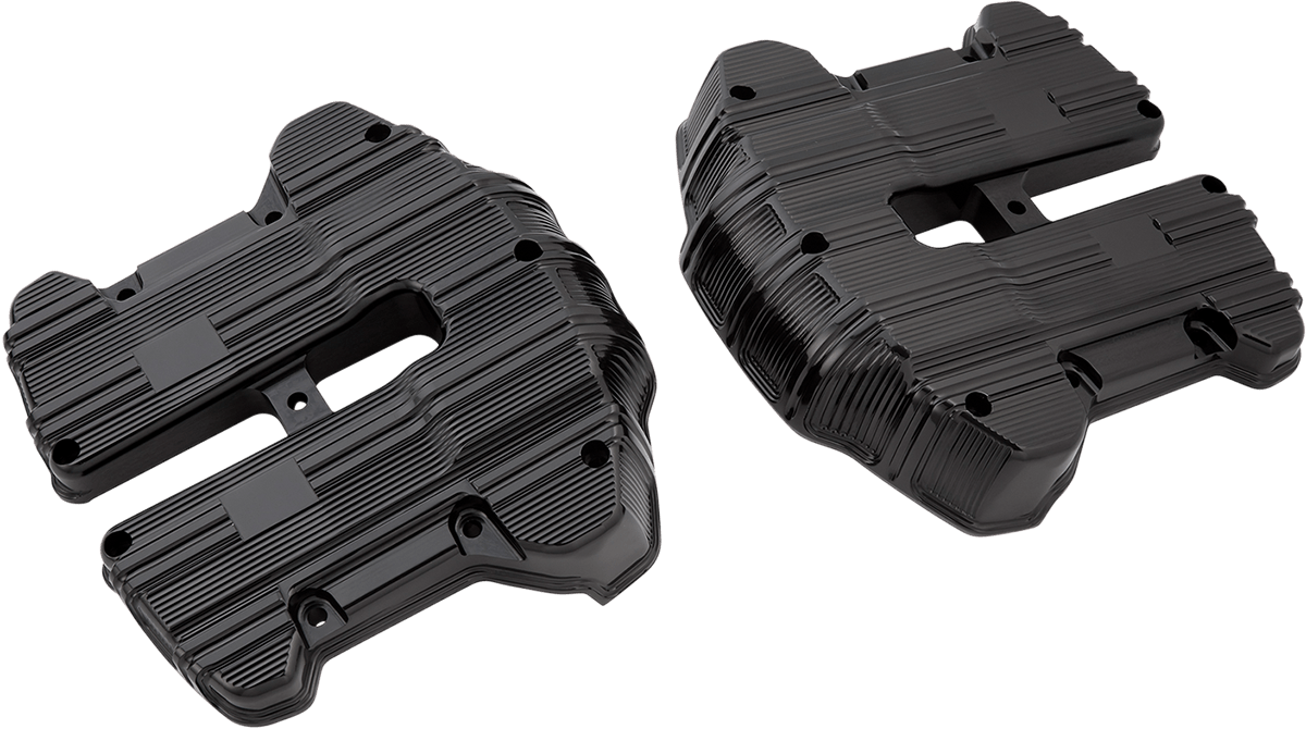 ARLEN NESS-10 Gauge Rocker Box Top Covers / M8 | Twin Cam-Rocker Box Covers-MetalCore Harley Supply