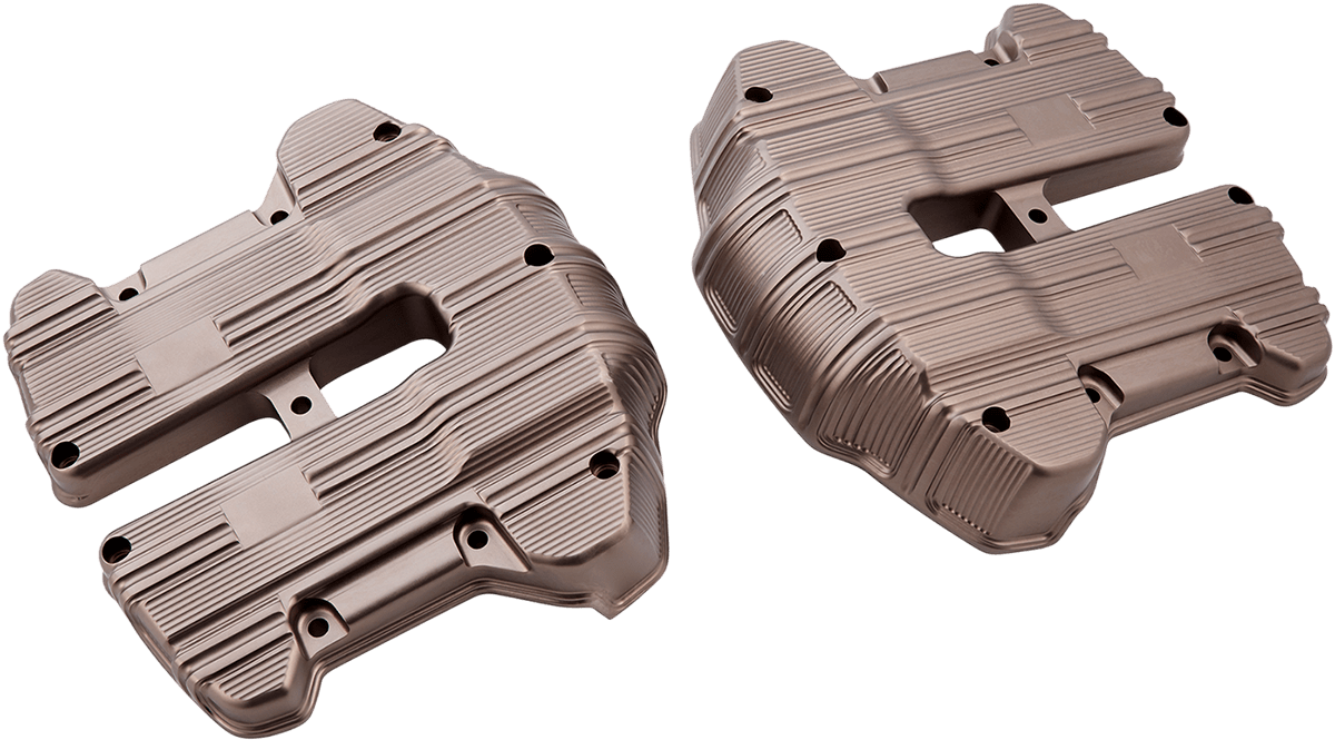 ARLEN NESS-10 Gauge Rocker Box Top Covers / M8 | Twin Cam-Rocker Box Covers-MetalCore Harley Supply