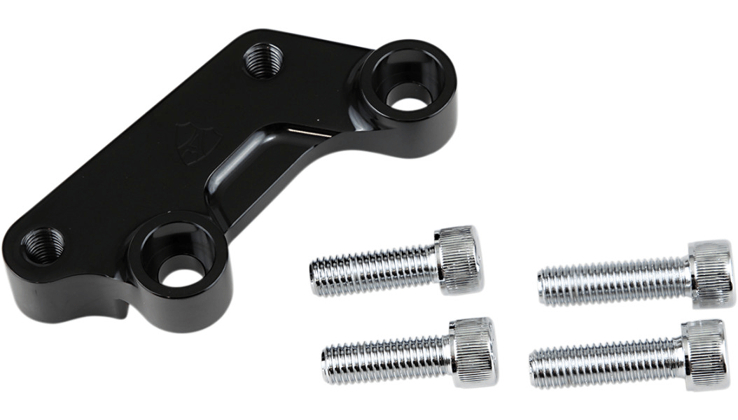ARLEN NESS-14" Brake Caliper Adapter Brackets for OEM Calipers / '08-'22 Bagger-Caliper Brackets-MetalCore Harley Supply