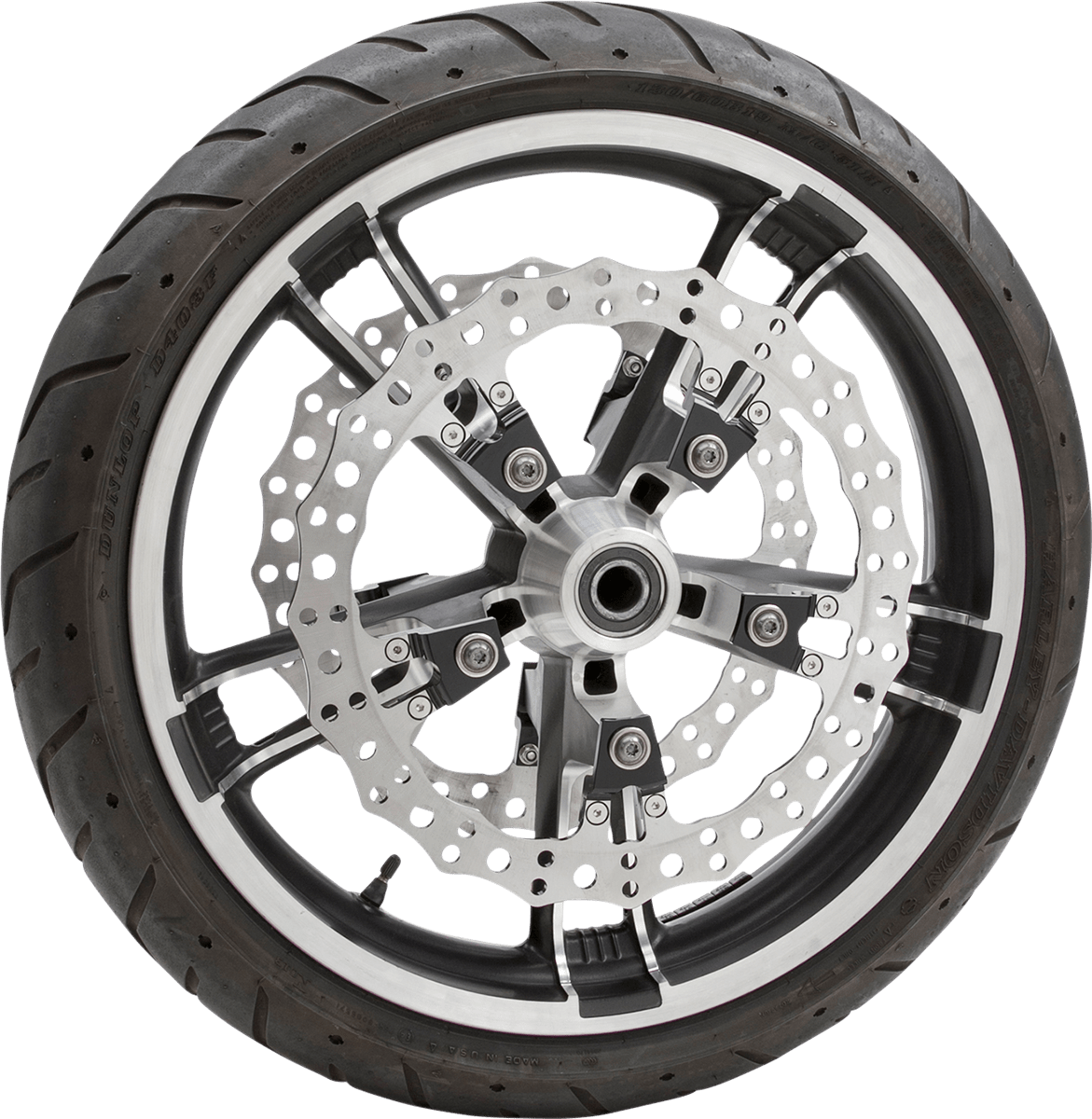 ARLEN NESS-14" Jagged Floating Rotor / '14-'22 Bagger-Rotors-MetalCore Harley Supply
