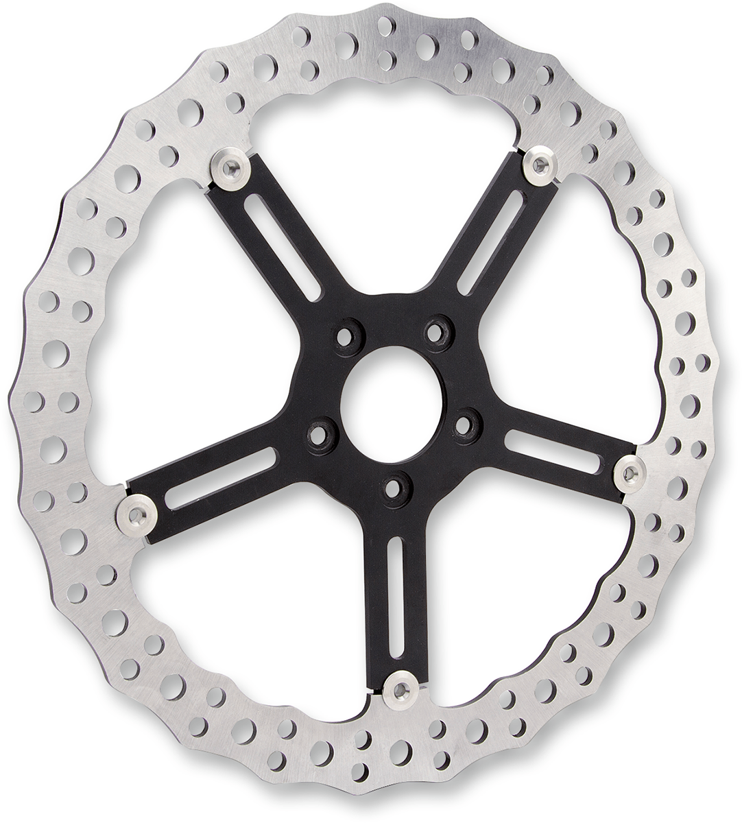 ARLEN NESS-15" Big Brake Jagged Floating Rotor Kits / '00-'22-Rotors-MetalCore Harley Supply