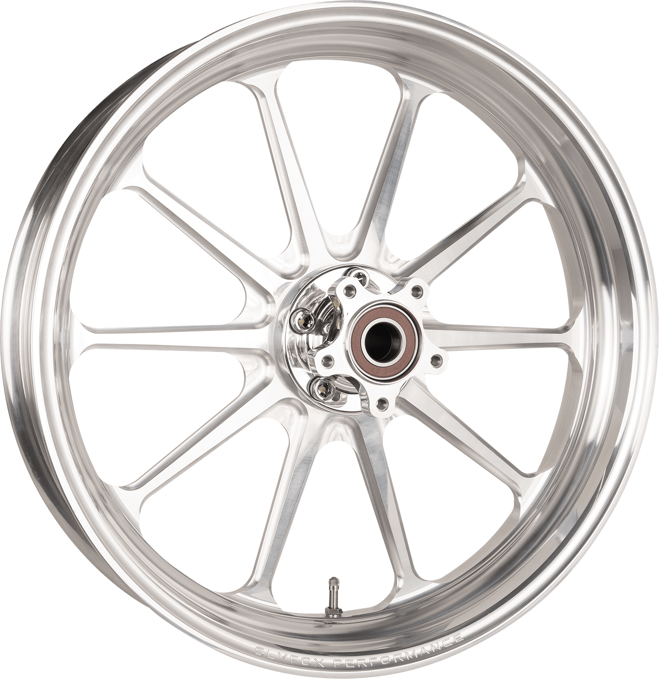 SLYFOX-17"x6" Rear Track Pro Wheels / '08-Up Bagger-Wheels-MetalCore Harley Supply