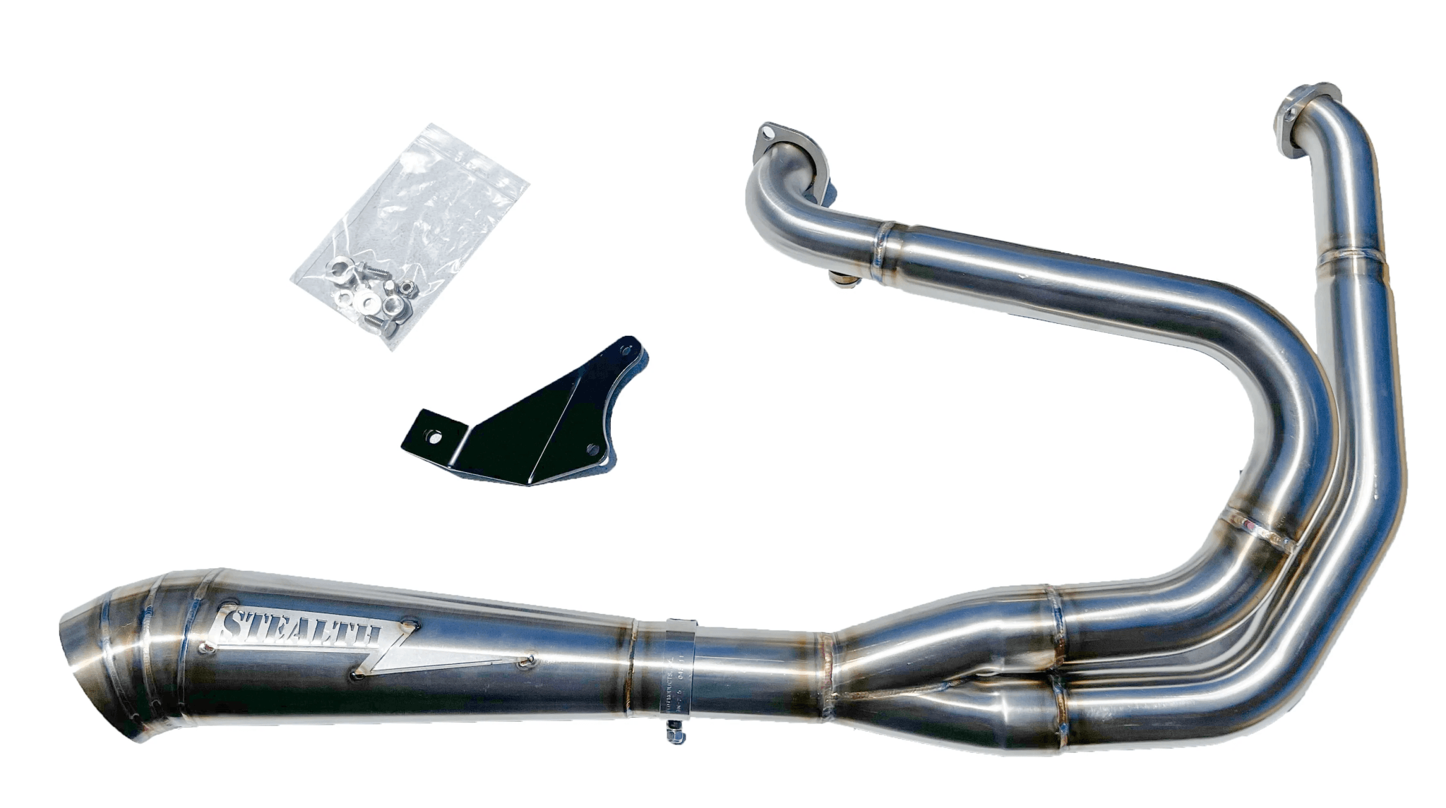 STEALTH PIPES-HD 2 into 1 High Performance / '06-'17 Dyna Exhaust-Exhaust - 2 into 1-MetalCore Harley Supply