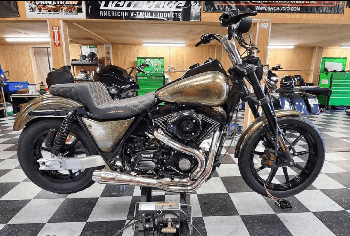 STEALTH PIPES-HD 2 Into 1 High Performance / '84-'94 FXR-Exhaust - 2 into 1-MetalCore Harley Supply