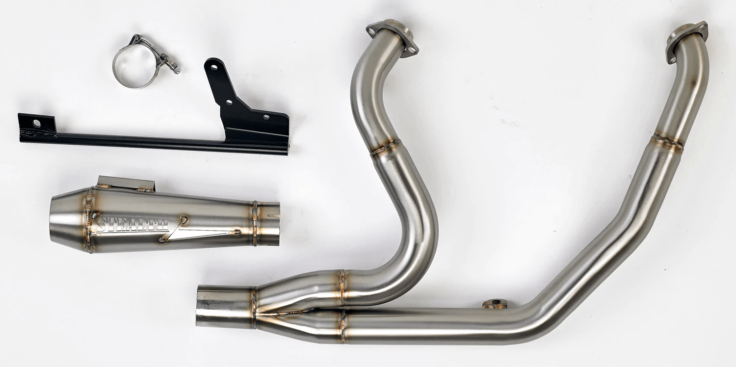 STEALTH PIPES-HD 2 into 1 High Performance / '96-'05 Dyna Exhaust-Exhaust - 2 into 1-MetalCore Harley Supply
