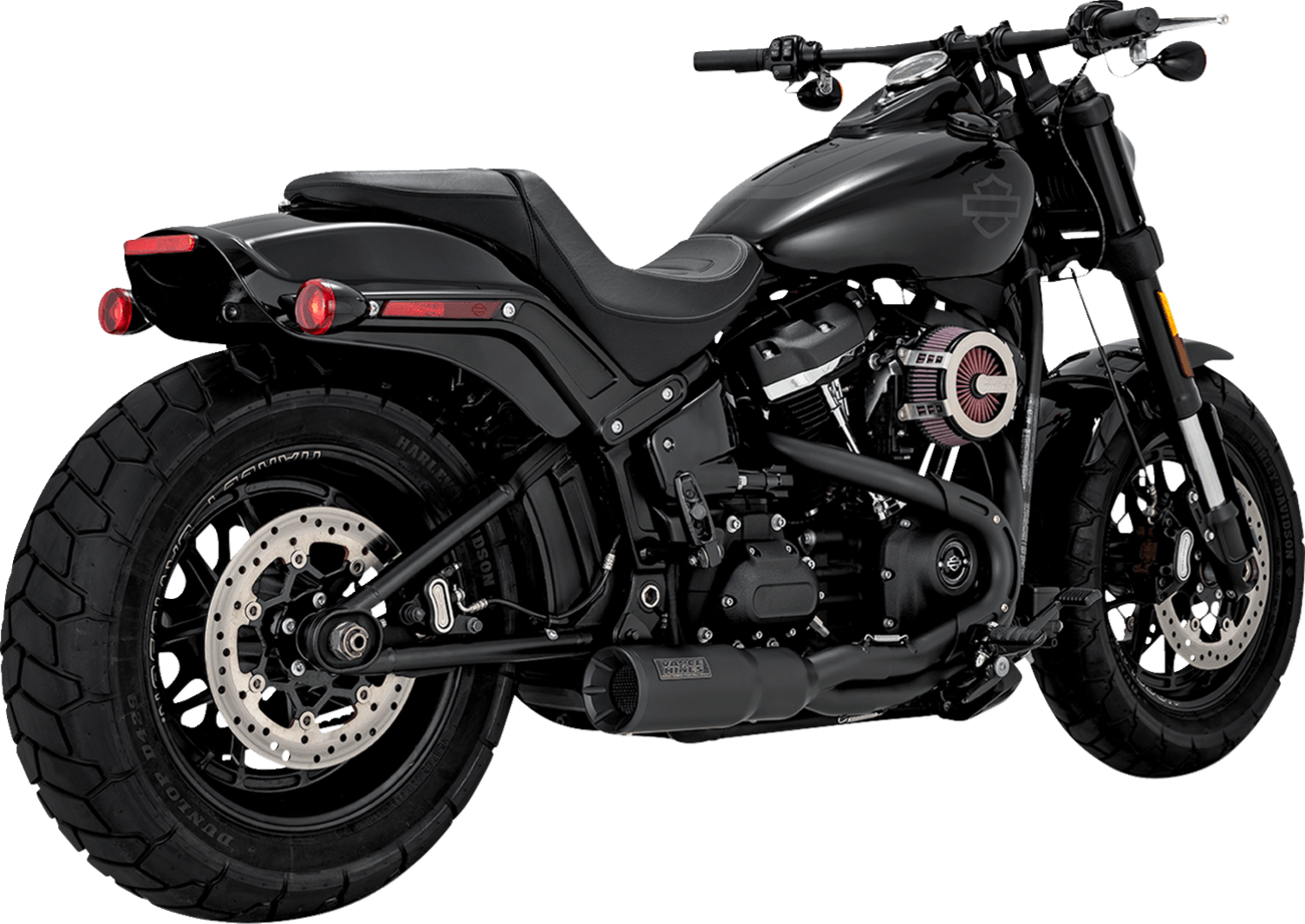 VANCE & HINES-2-into-1 Hi-Output Short Exhaust System / M8 Softail-Exhaust - 2 into 1-MetalCore Harley Supply