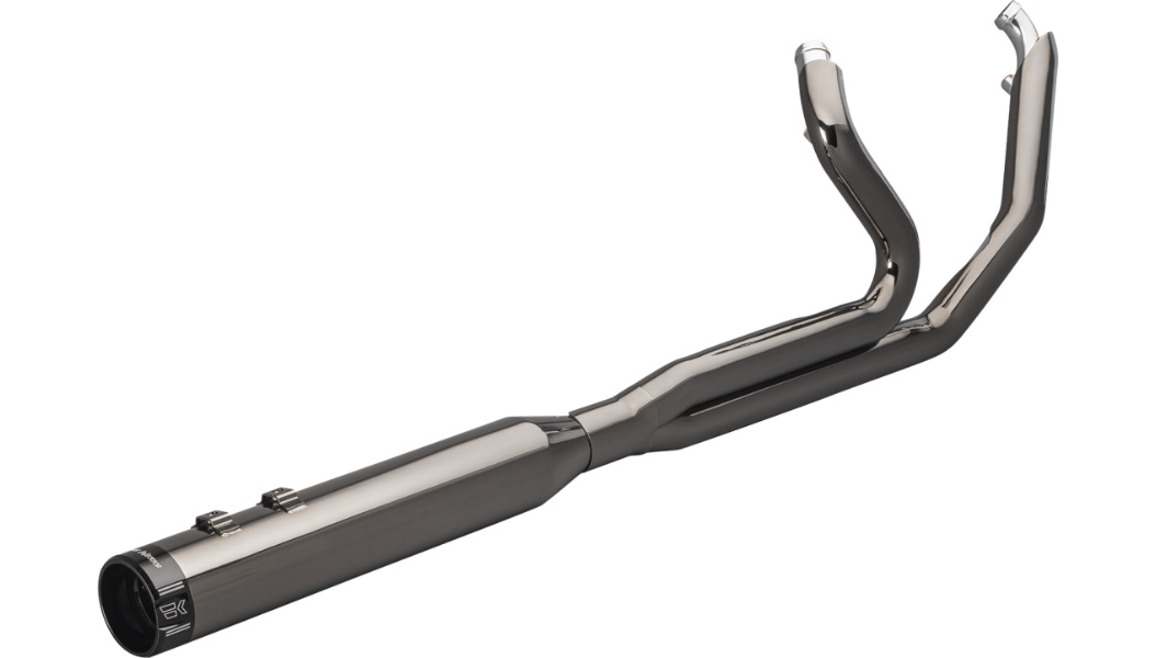 KHROME WERKS-2-into-1 System with Three-Step Headers / M8 Bagger-Exhaust - 2 into 1-MetalCore Harley Supply