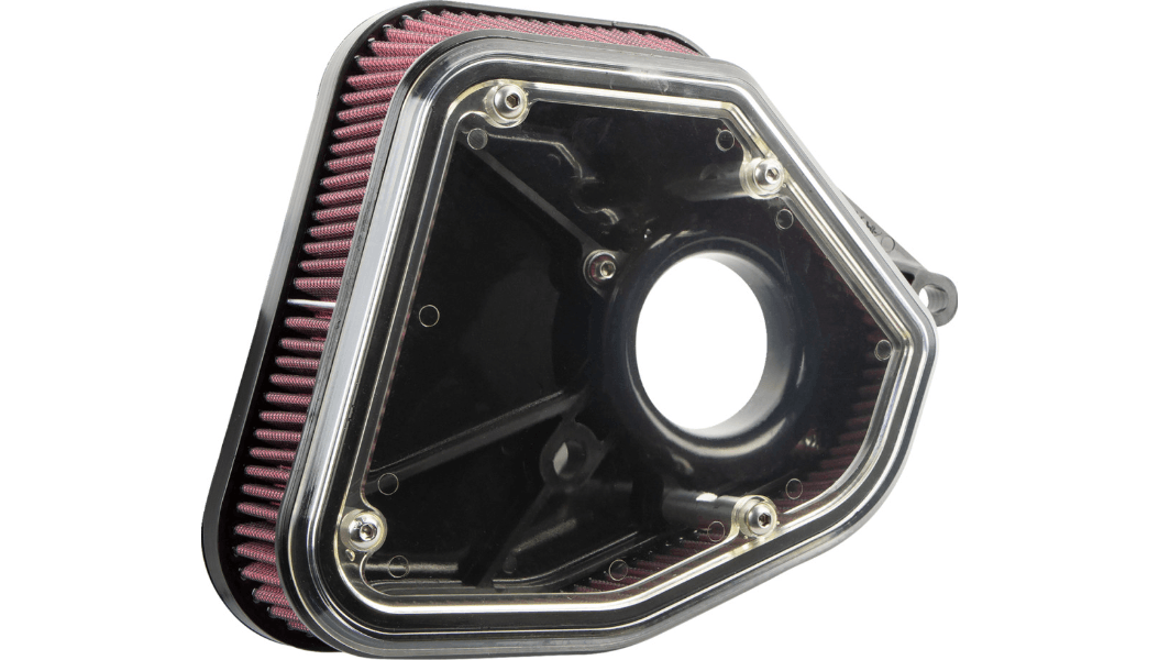 ALLOY ART-2.8" "Boom Box" Max Volume M8 Air Cleaner / M8 - M8 Bagger-Air Filter-MetalCore Harley Supply