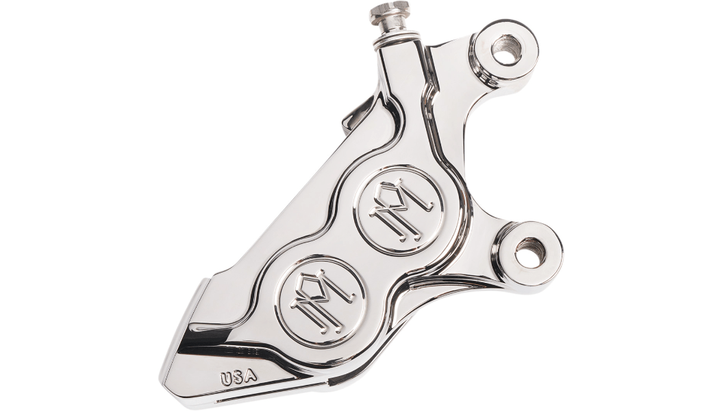 PERFORMANCE MACHINE-4-Piston Caliper / '08 and Up 11.8" Rotors-Caliper-MetalCore Harley Supply