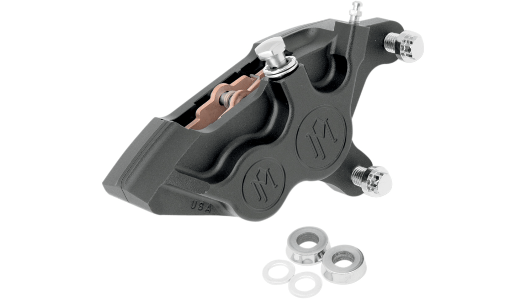 PERFORMANCE MACHINE-4 Piston Calipers / '00-'17-Caliper-MetalCore Harley Supply