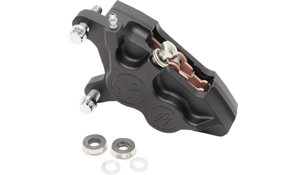 PERFORMANCE MACHINE-4 Piston Calipers / '00-'17-Caliper-MetalCore Harley Supply