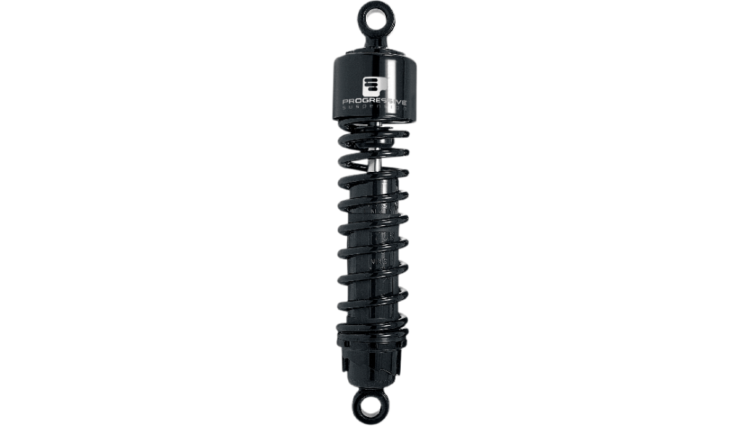 PROGRESSIVE SUSPENSION-412 Series 12" Black / FXR - '96-05 Sportster-Shocks-MetalCore Harley Supply