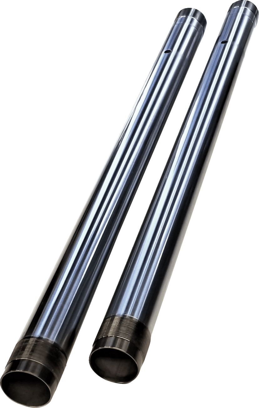 CUSTOM CYCLE ENGINEERING-43mm Inverted Ultra Chrome Fork Tubes-Fork Tubes-MetalCore Harley Supply