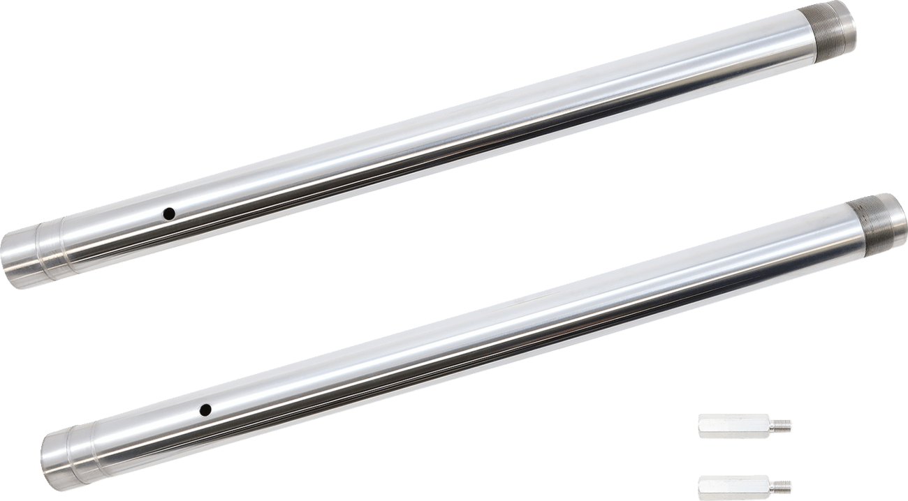 CUSTOM CYCLE ENGINEERING-43mm Inverted Ultra Chrome Fork Tubes-Fork Tubes-MetalCore Harley Supply