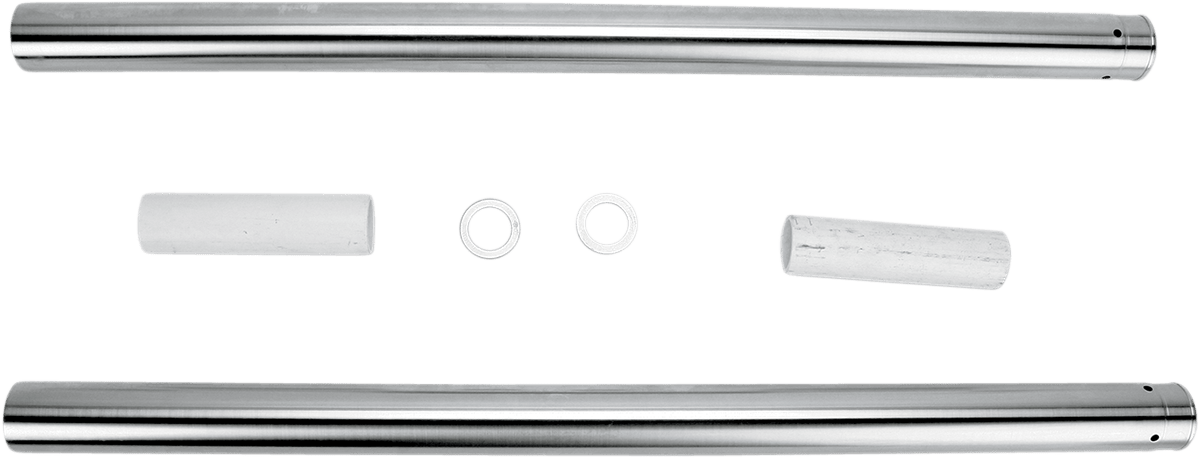 CUSTOM CYCLE ENGINEERING-49mm Hard Chrome Fork Tubes / '06-'17 Dyna-Fork Tubes-MetalCore Harley Supply
