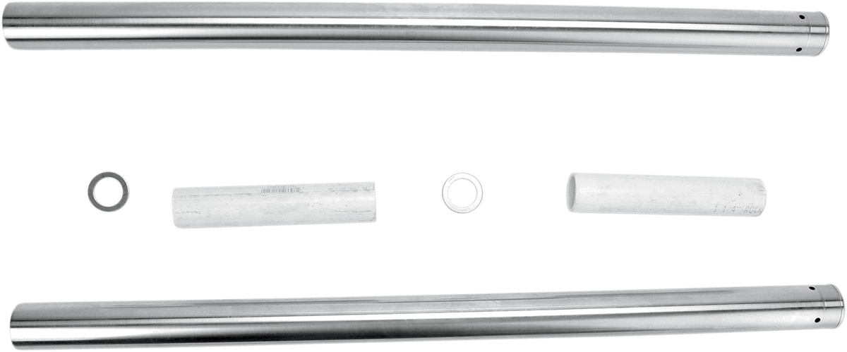 CUSTOM CYCLE ENGINEERING-49mm Hard Chrome Fork Tubes / '06-'17 Dyna-Fork Tubes-MetalCore Harley Supply