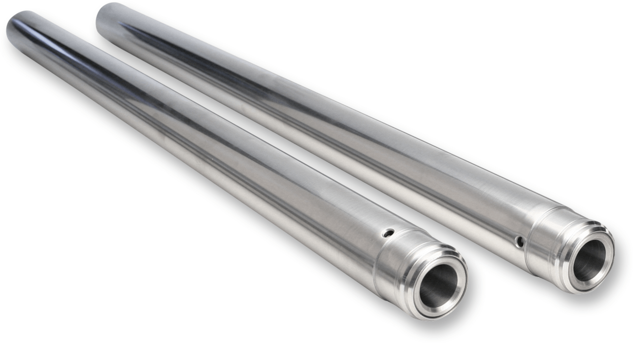 CUSTOM CYCLE ENGINEERING-49mm Hard Chrome Fork Tubes / M8-Fork Tubes-MetalCore Harley Supply