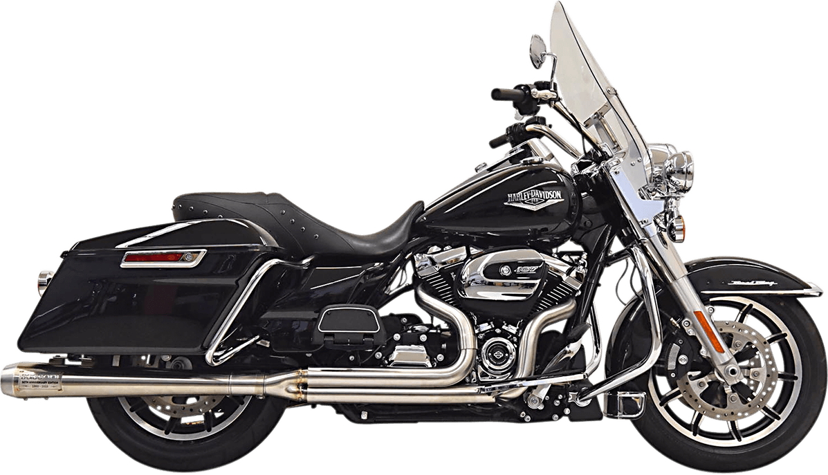 BASSANI-50th Anniversary 2:1 Exhaust System - M8 Bagger-Exhaust - 2 into 1-MetalCore Harley Supply