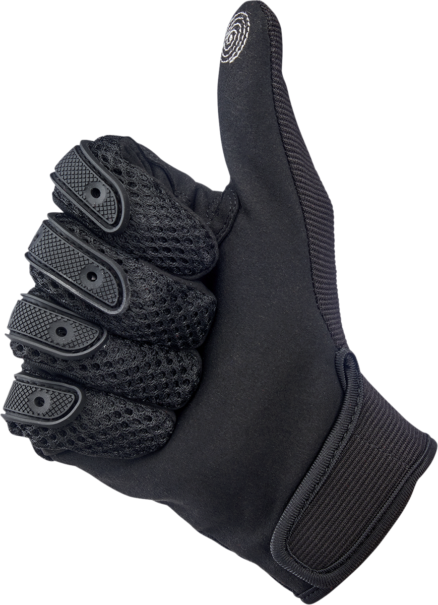 BILTWELL-Anza Gloves / Black-Gloves-MetalCore Harley Supply