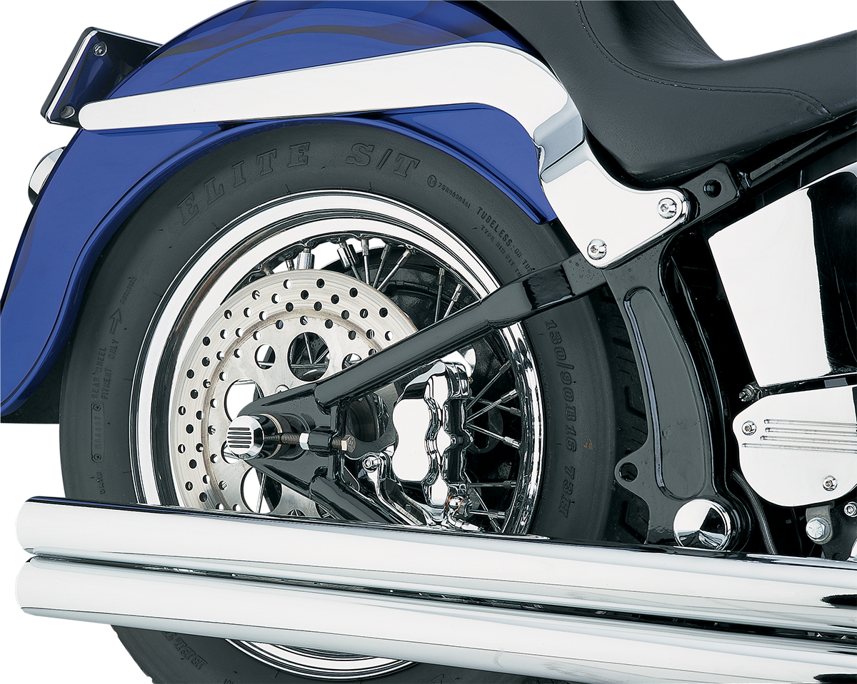 HAWG HALTERS-4-Piston Rear Brake Caliper / '87-'22 Bagger | Softail-Brake Caliper-MetalCore Harley Supply
